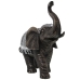 Deko-Figur Alexandra House Living Silberfarben Kunststoff Elefant 14 x 27 x 26 cm