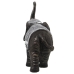 Deko-Figur Alexandra House Living Silberfarben Kunststoff Elefant 14 x 27 x 26 cm