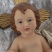 Dekorativ figur Alexandra House Living Sølvfarvet Plastik 12 x 15 x 23 cm Pude Baby Jesus