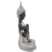 Statua Decorativa Alexandra House Living Marrone Argentato Plastica Buddha 12 x 20 x 27 cm