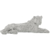 Figurine Décorative Alexandra House Living Argenté Plastique Lionne 67 x 34 x 23 cm