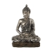 Dekorativ figur Alexandra House Living Sølvfarvet Plastik Buddha 32 x 52 x 71 cm