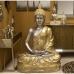 Dekorativ Figur Alexandra House Living Gyllen Sølv Plast Buddha 60 x 93 x 138 cm