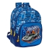 Mochila Escolar Hot Wheels Sonny Azul Marinho 32 x 42 x 15 cm