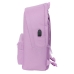 Laptop Backpack Munich Basic Lilac 31 x 44 x 18 cm