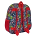 Mochila Escolar The Avengers Preto Vermelho 27 x 33 x 10 cm