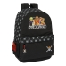 Skolebag One Piece Svart 30 x 46 x 14 cm