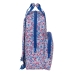 Skolebag Nait Nait Flores coimbra azul Blå 20 x 28 x 8 cm