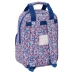 Schoolrugzak Nait Nait Flores coimbra azul Blauw 20 x 28 x 8 cm