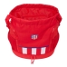 Bolsa Mochila con Cuerdas Atlético Madrid Rojo 35 x 40 x 1 cm