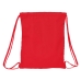 Bolsa Mochila con Cuerdas Atlético Madrid Rojo 35 x 40 x 1 cm