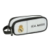 Διπλή Κασετίνα Real Madrid C.F. Λευκό Γκρι 21 x 8 x 6 cm