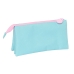 Trousse Fourre-Tout Triple Munich Heaven Bleu ciel 22 x 12 x 3 cm