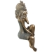 Decoratieve figuren Alexandra House Living Gouden Plastic Meisje 12 x 15 x 37 cm