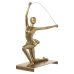 Decorative Figure Alexandra House Living Golden Plastic Gymnast 13 x 19 x 27 cm