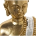 Figura Decorativa Alexandra House Living Dourado Plástico Buda 18 x 30 x 40 cm