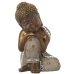 Decorative Figure Alexandra House Living White Golden Plastic Buddha 15 x 16 x 24 cm