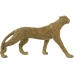 Deko-Figur Alexandra House Living Gold Kunststoff Panther 10 x 34 x 20 cm