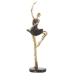 Deko-Figur Alexandra House Living Gold Kunststoff Ballerina 15 x 18 x 44 cm