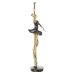 Deko-Figur Alexandra House Living Gold Kunststoff Ballerina 15 x 18 x 44 cm