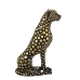 Decoratieve figuren Alexandra House Living Zwart Gouden Plastic Luipaard 33 x 39 x 45 cm