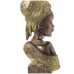 Bust Alexandra House Living Auriu* Plastic Africană 11 x 19 x 41 cm