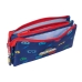 Tredubbel Carry-all PJ Masks Ready Marinblå 22 x 12 x 3 cm