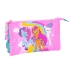 Тройной пенал My Little Pony Magic Розовый бирюзовый 22 x 12 x 3 cm