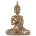 Figurine Décorative Alexandra House Living Doré Plastique Buda 12 x 20 x 27 cm