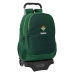 Schoolrugzak met Wielen Real Betis Balompié Groen 30 x 43 x 14 cm