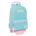 Mochila Escolar com Rodas Munich Heaven Celeste 30 x 46 x 14 cm