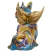 Figurine Décorative Alexandra House Living Multicouleur Plastique Chien Ailes 23 x 27 x 29 cm