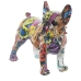 Figurine Décorative Alexandra House Living Multicouleur Plastique Chien 14 x 26 x 24 cm