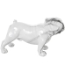 Figura Decorativa Alexandra House Living Plástico Perro 25 x 21 x 43 cm Mármol