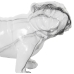 Decorative Figure Alexandra House Living Plastic Dog 25 x 21 x 43 cm Marble