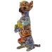 Figura Decorativa Alexandra House Living Multicolor Plástico Cão 16 x 13 x 30 cm