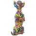 Figura Decorativa Alexandra House Living Multicolor Plástico Cão 16 x 13 x 30 cm