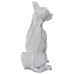 Deko-Figur Alexandra House Living Kunststoff Hund 15 x 18 x 27 cm Marmor