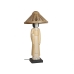 Bureaulamp Romimex Beige Hout 20 x 70 x 20 cm Orientaals