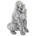 Ukrasna figura Alexandra House Living Plastika Gorila 21 x 22 x 32 cm ogledala