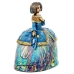 Decoratieve figuren Alexandra House Living Multicolour Plastic Jurk 18 x 14 x 22 cm