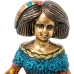 Ukrasna figura Alexandra House Living Pisana Plastika Haljina 18 x 13 x 22 cm