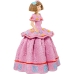 Decoratieve figuren Alexandra House Living Roze Plastic Jurk 15 x 15 x 21 cm