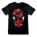 T-shirt med kortärm Spider-Man Character Roster Svart Unisex