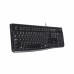 Keyboard Logitech Black QWERTY