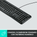 Billentyűzet Logitech Fekete Spanyol Qwerty