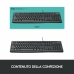 Клавиатура Logitech Чёрный Испанская Qwerty