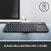 Klaviatūra Logitech 920-007135 Pelēks QWERTY