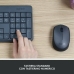 Клавиатура Logitech Сив Испанска Qwerty