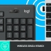 Keyboard Logitech Black Spanish Qwerty